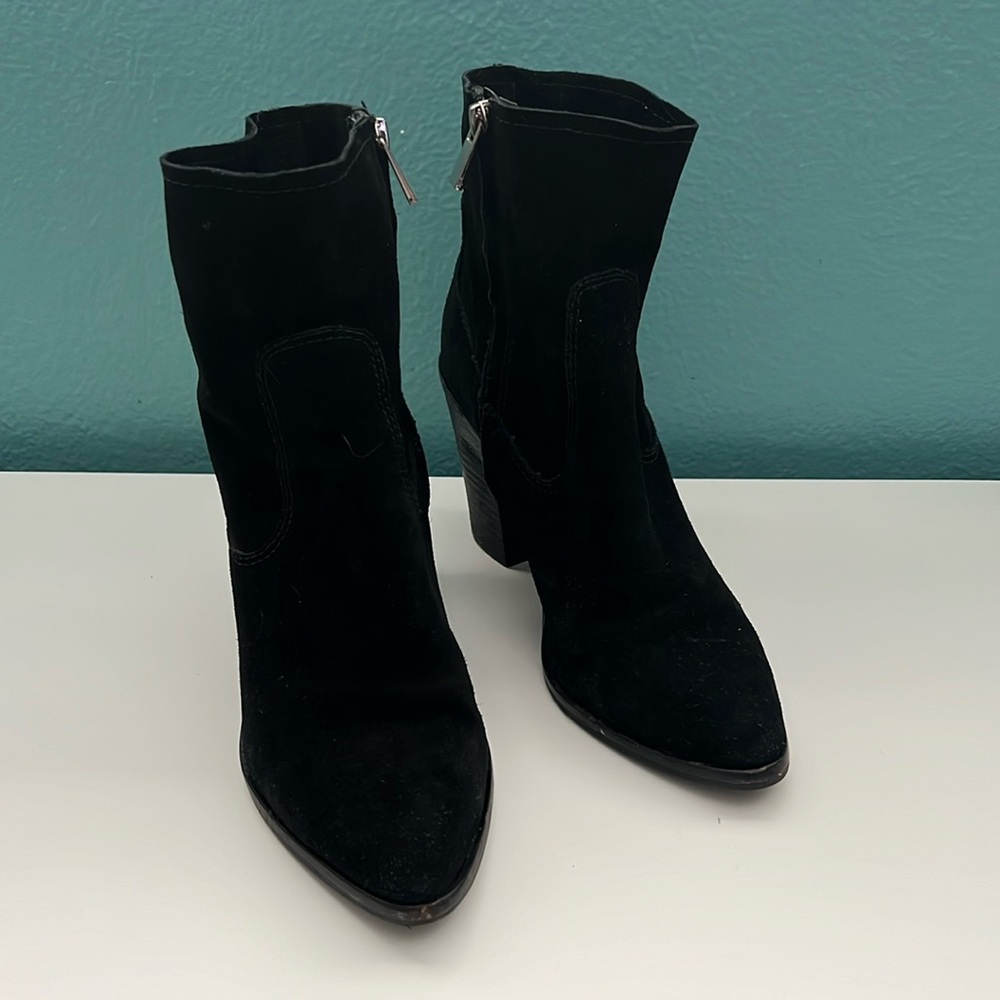 Treasure & Bond Black suede boot